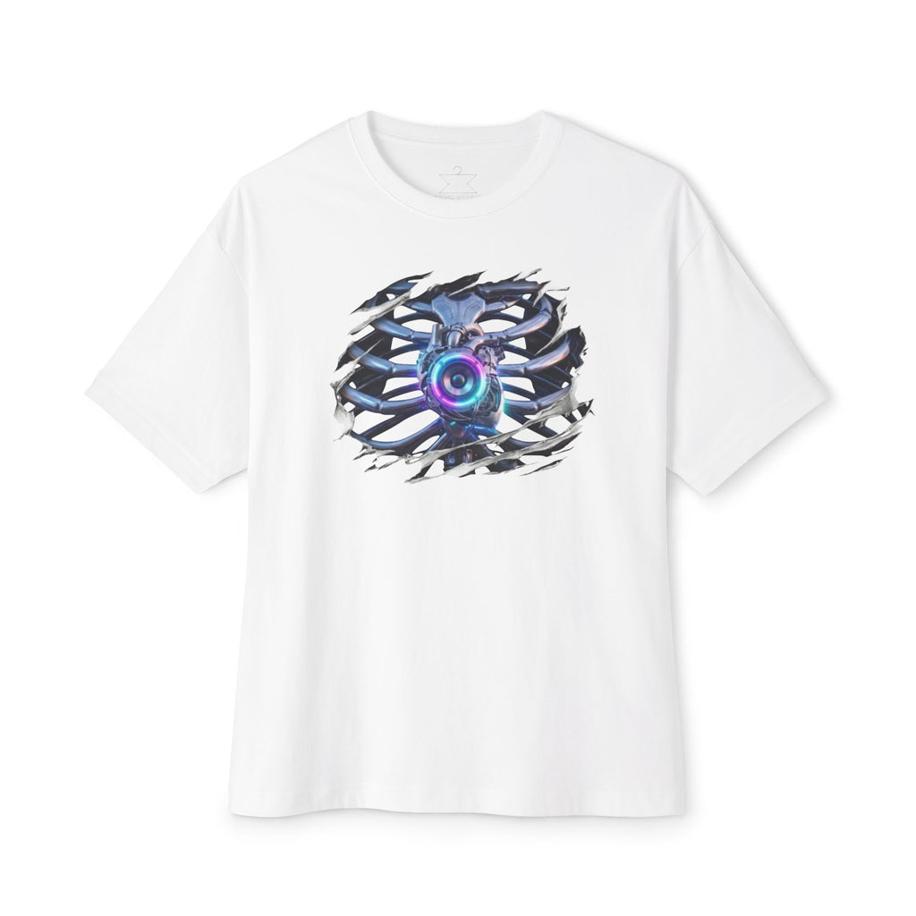 Boxy Tee — Surreal Portal Graphic Front & "No Way Out" Back