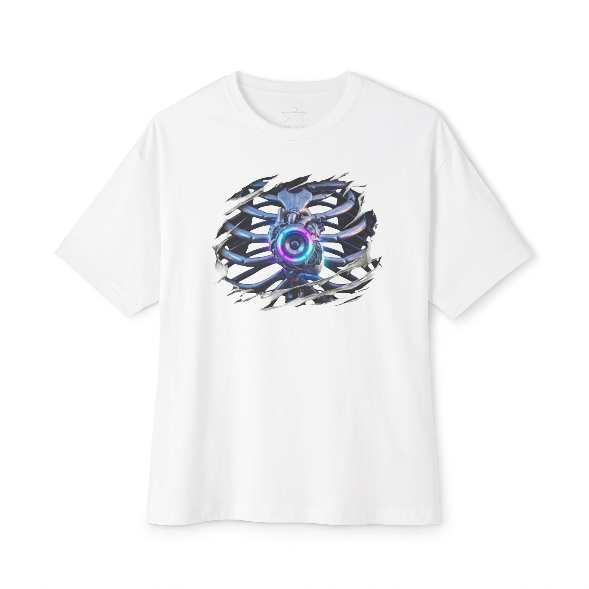 Boxy Tee — Surreal Portal Graphic Front & "No Way Out" Back