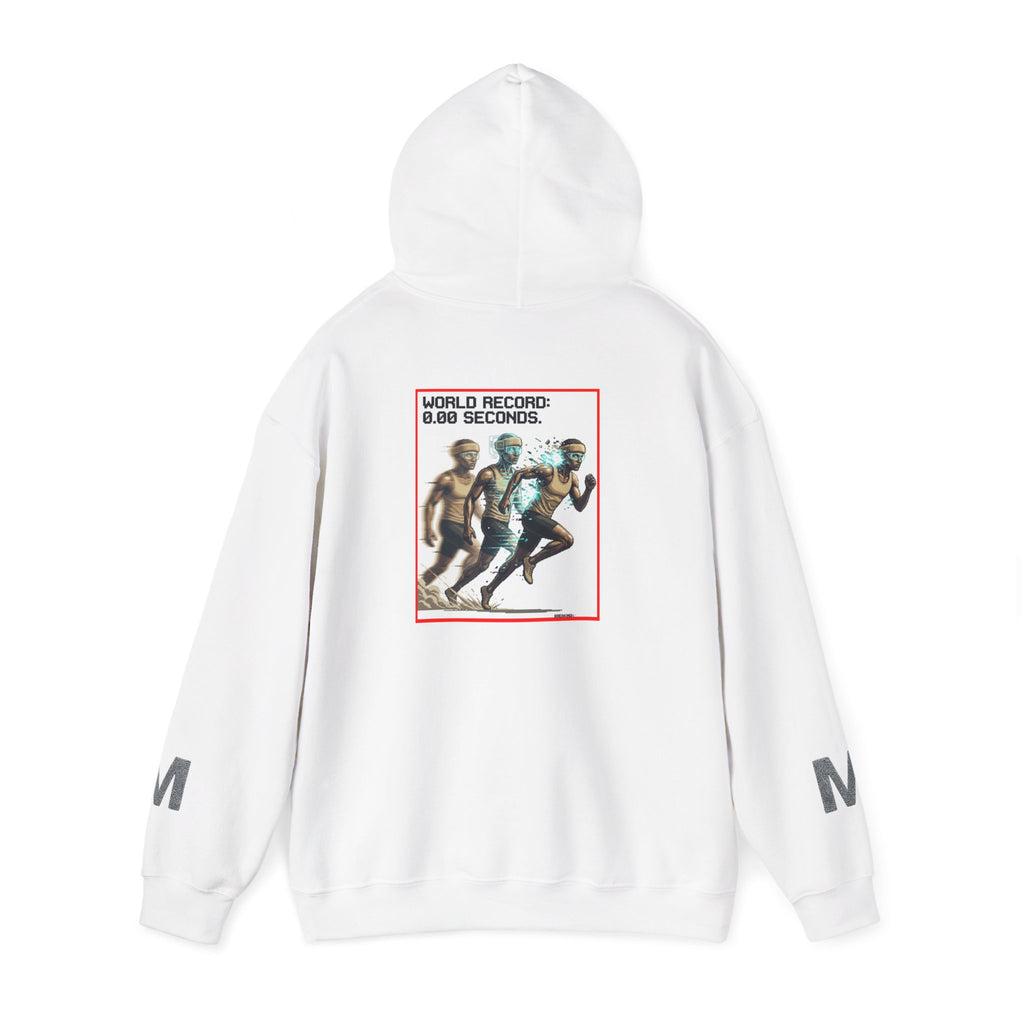 “I’m Fragile” Graphic Hoodie — Retro Runner Back Print Sweatshirt